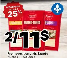 Val-Mont Fromages tranchés Saputo offer