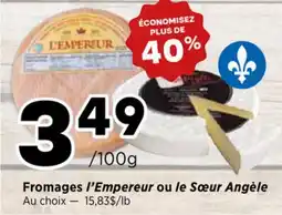 Val-Mont Fromages l'Empereur ou le Sœur Angèle offer