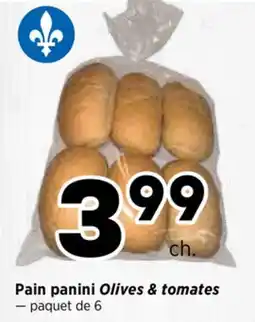 Val-Mont Pain panini Olives & tomates offer