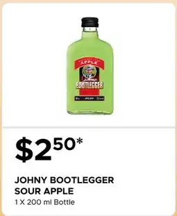 The Beer Store JOHNY BOOTLEGGER SOUR APPLE offer