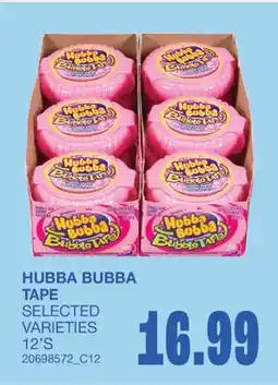 Wholesale Club TAPE, 12'S offer