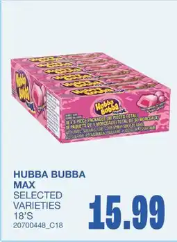 Wholesale Club MAX, 18'S offer
