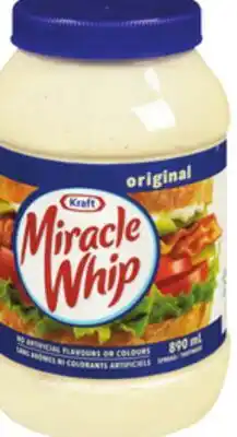 Giant Tiger Kraft Miracle Whip Spread offer