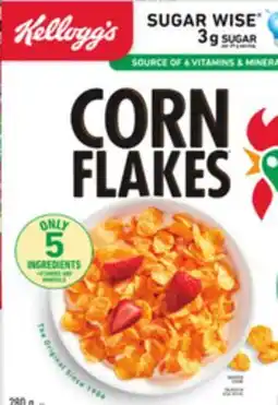 Giant Tiger Kellogg's cereal varieties offer