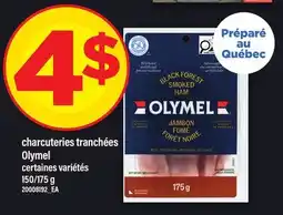Maxi CHARCUTERIES TRANCHÉES OLYMEL, 150/175 g offer