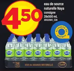 Maxi EAU DE SOURCE NATURELLE NAYA offer