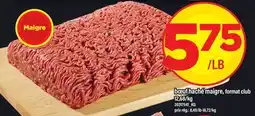 Maxi BŒUF HACHÉ MAIGR offer