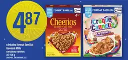 Maxi CÉRÉALES FORMAT FAMILIAL GENERAL MILLS offer