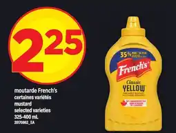 Maxi MOUTARDE FRENCH'S | MUSTARD offer