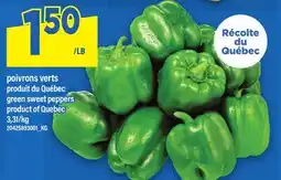 Maxi POIVRONS VERTS | GREEN SWEET PEPPERS offer