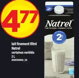 Maxi LAIT FINEMENT FILTRÉ NATREL offer