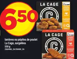 Maxi LANIÈRES OU PÉPITES DE POULET LA CAGE, 550 offer