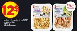 Maxi LANIÈRES OU BOUCHÉES DE POULET PC, 300/375 G offer