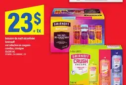 Maxi BOISSON DE MALT ALCOOLISÉE SMIRNOFF offer