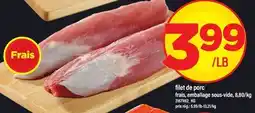 Maxi FILET DE PORC offer