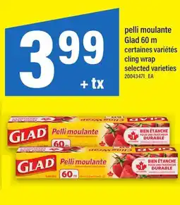 Maxi PELLI MOULANTE GLAD, 60 M | CLING WRAP offer