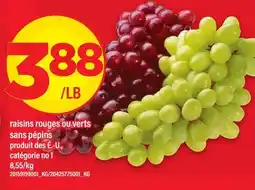 Maxi RAISINS ROUGES OU VERTS SANS PÉPINS offer