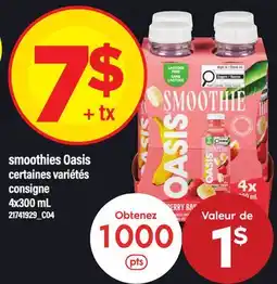 Maxi SMOOTHIES OASIS offer