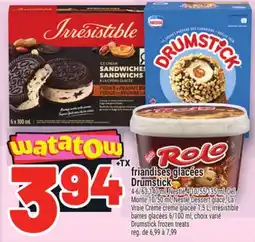 Metro FRIANDISES GLACÉES DRUMSTICK | DRUMSTICK FROZEN TREATS offer