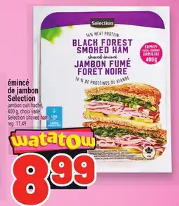 Metro ÉMINCÉ DE JAMBON SELECTION | JAMBON CUIT HACHÉ SELECTION offer
