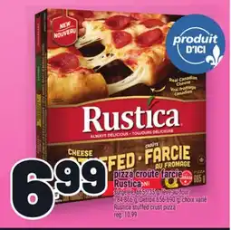 Metro PIZZA CROÛTE FARCIE RUSTICA | RUSTICA STUFFED CRUSHED PIZZA offer