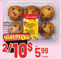 Metro MUFFINS IRRÉSISTIBLE | MUFFINS offer