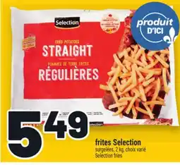 Metro FRITES SELECTION | SELECTION FRIES offer