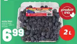 Metro RAISINS BLEUS | BLUE GRAPES offer