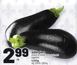 Metro AUBERGINES | EGGPLANTS offer