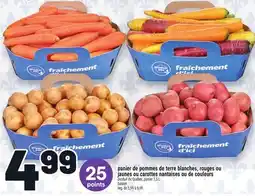 Metro PANIER DE POMMES DE TERRE BLANCHES, ROUGES OU JAUNES OU CAROTTES NANTAISES OU DE COULEURS | BASKET offer