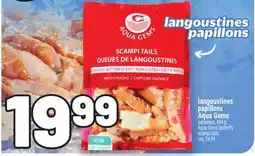 Metro LANGOUSTINES PAPILLONS AQUA GEMS | AQUA GEMS BUTTERFLY SCAMPI TAILS offer