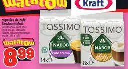 Metro CAPSULES DE CAFÉ TASSIMO NABOB | TASSIMO NABOB COFFEE CAPSULES offer