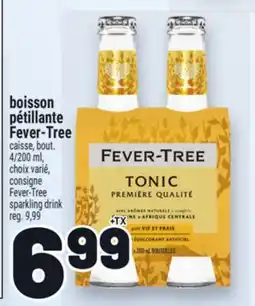 Metro BOISSON PÉTILLANTE FEVER‑TREE | FEVER-TREE SPARKLING DRINK offer