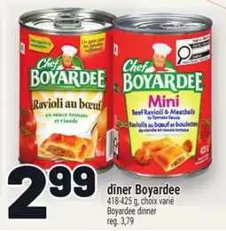 Metro DÎNER BOYARDEE | BOYARDEE DINNER offer