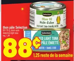 Metro THON PÂLE SELECTION | SELECTION LIGHT TUNA offer