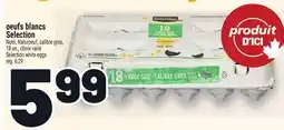 Metro OEUFS BLANCS SELECTION | SELECTION WHITE EGGS offer