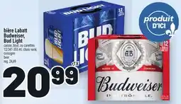 Metro BIÈRE LABATT BUDWEISER, BUD LIGHT | BEER offer