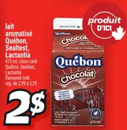 Metro LAIT AROMATISÉ QUÉBON, SEALTEST, LACTANTIA | LACTANTIA FLAVOURED MILK offer