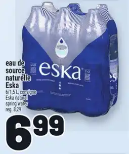 Metro EAU DE SOURCE NATURELLE ESKA | ESKA NATURAL SPRING WATER offer