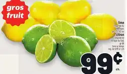 Metro LIME OU CITRON | LIME OR LEMON offer