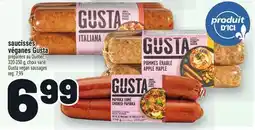 Metro SAUCISSES VÉGANES GUSTA | GUSTA VEGAN SAUSAGES offer