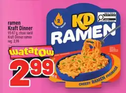 Metro RAMEN KRAFT DINNER | KRAFT DINNER RAMEN offer
