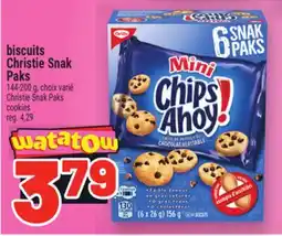 Metro BISCUITS CHRISTIE SNAK | CHRISTIE SNAK PAKS offer