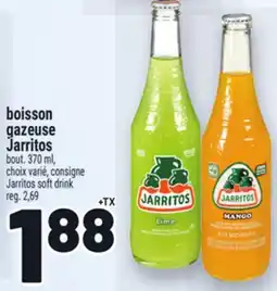 Metro BOISSON GAZEUSE JARRITOS | JARRITOS SOFT DRINK offer