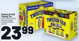 Metro BOISSON DE MALT TWISTEDTEA | TWISTEDTEA MALT DRINK offer
