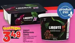 Metro YOGOURT MÉDITERRANÉE LIBERTÉ | LIBERTÉ MÉDITERRANÉE YOGURT offer