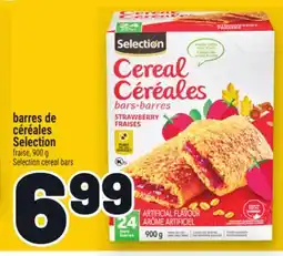 Metro BARRES DE CÉRÉALES SELECTION | SELECTION CEREAL BARS offer