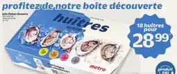 Metro PROFITEZ DE NOTRE BOÎTE DÉCOUVERTE offer