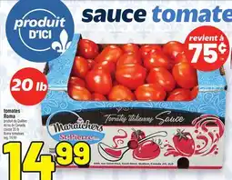 Metro TOMATES ROMA | ROMA TOMATOES offer