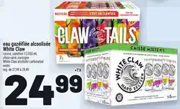 Metro EAU GAZÉIFIÉE ALCOOLISÉE WHITE CLAW | WHITE CLAW ALCOHOLIC CARBONATED WATER offer